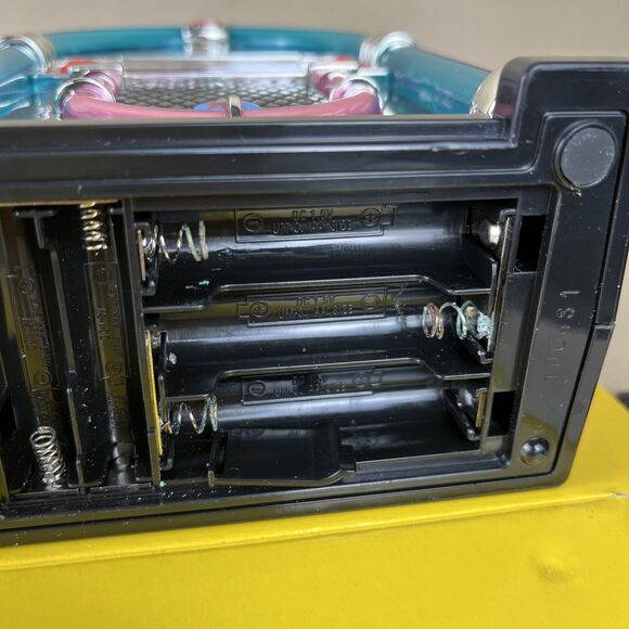 NIB Sound Design Miniature Jukebox Alarm Clock "GREASE is the Word" Video - Picture 8 of 11